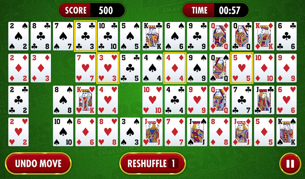 Gaps Solitaire Challenge (Гапс Солитер Челлендж)  [МОД Unlocked] Screenshot 1