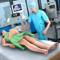 Взломанная Pregnant Games Mommy Simulator  [МОД Много монет] - полная версия apk на Андроид