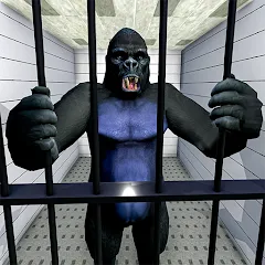 Скачать взломанную Gorilla Smash City Escape Jail  [МОД Unlocked] - последняя версия apk на Андроид