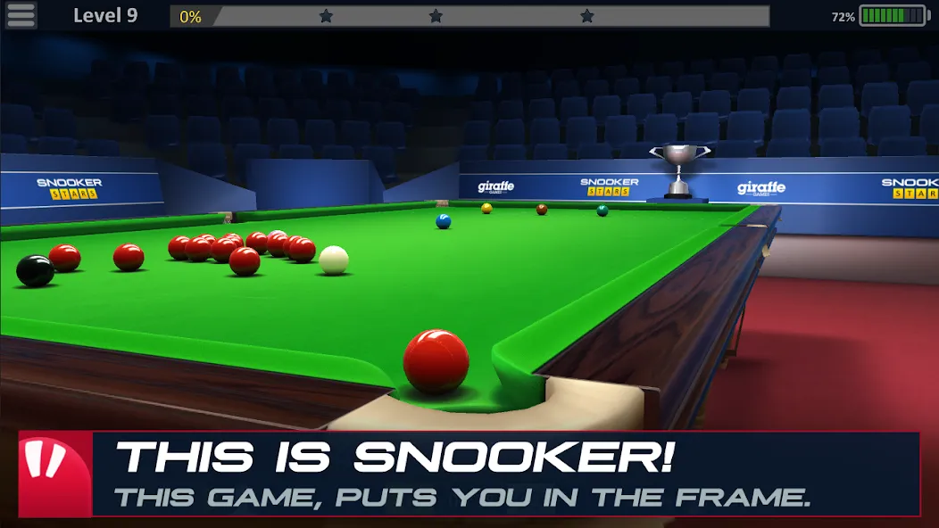 Snooker Stars - 3D Online Spor (Снукер Старс)  [МОД Mega Pack] Screenshot 1