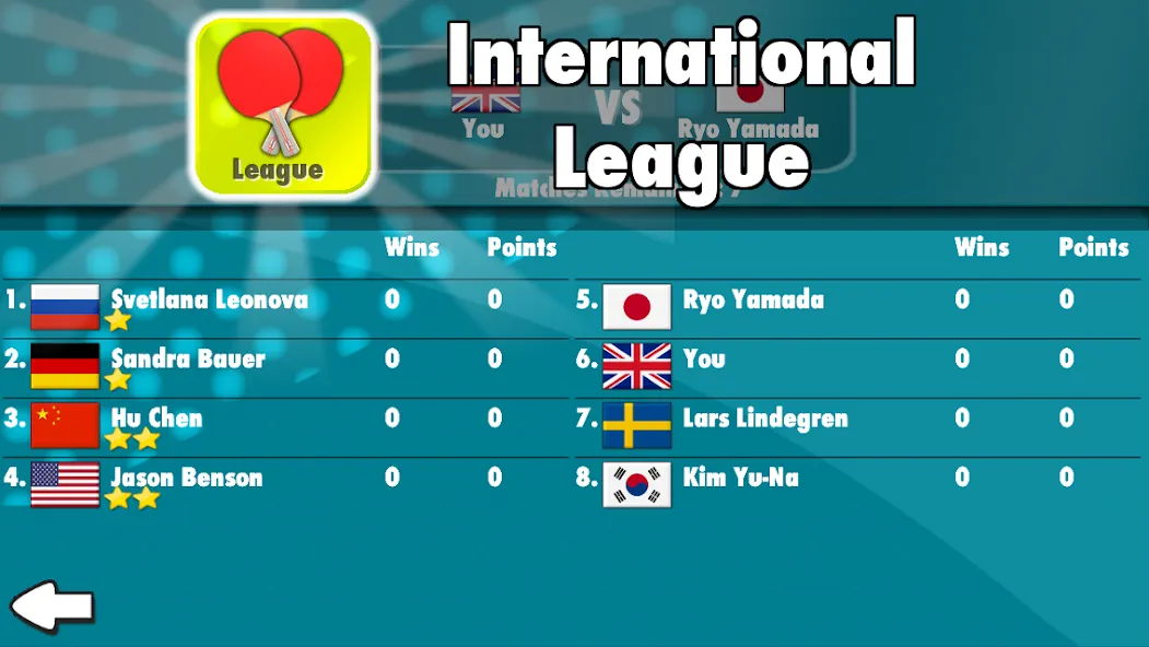 Table Tennis 3D  [МОД Menu] Screenshot 2