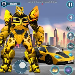 Взлом Flying Robot Transforming Game  [МОД Меню] - последняя версия apk на Андроид