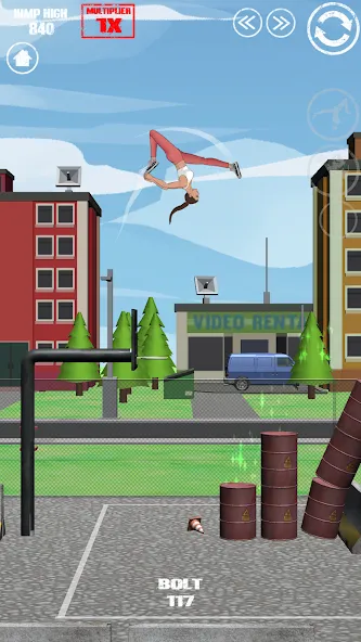 SWAGFLIP - Parkour Origins (СВАГФЛИП)  [МОД Много монет] Screenshot 3