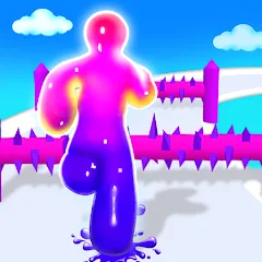 Скачать взлом Blob Dash - Endless Runner (Блоб Дэш)  [МОД Unlocked] - стабильная версия apk на Андроид