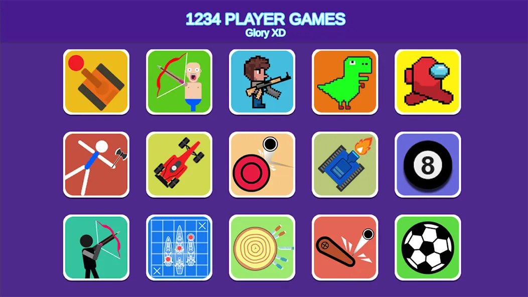 1234 Player Mini Game  [МОД Menu] Screenshot 1