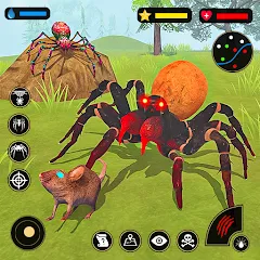 Взлом Spider Simulator - Creepy Tad (Спайдер Симулятор)  [МОД Много денег] - последняя версия apk на Андроид