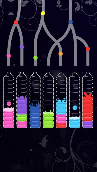 Water Sort - Color Puzzle Game (Уотер Сорт)  [МОД Бесконечные деньги] Screenshot 3