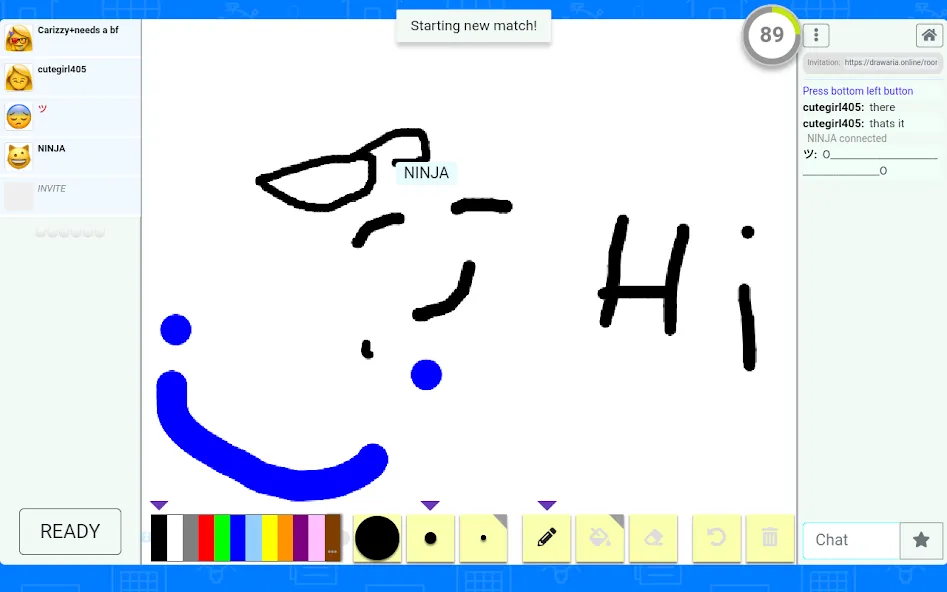 Drawaria.Online - Pictionary /  [МОД Бесконечные деньги] Screenshot 5