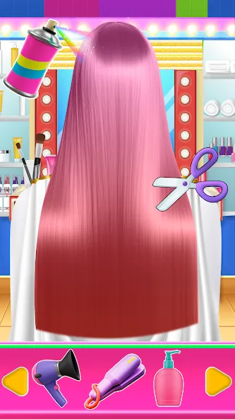 Fashion Braid Hairstyles Salon  [МОД Menu] Screenshot 3