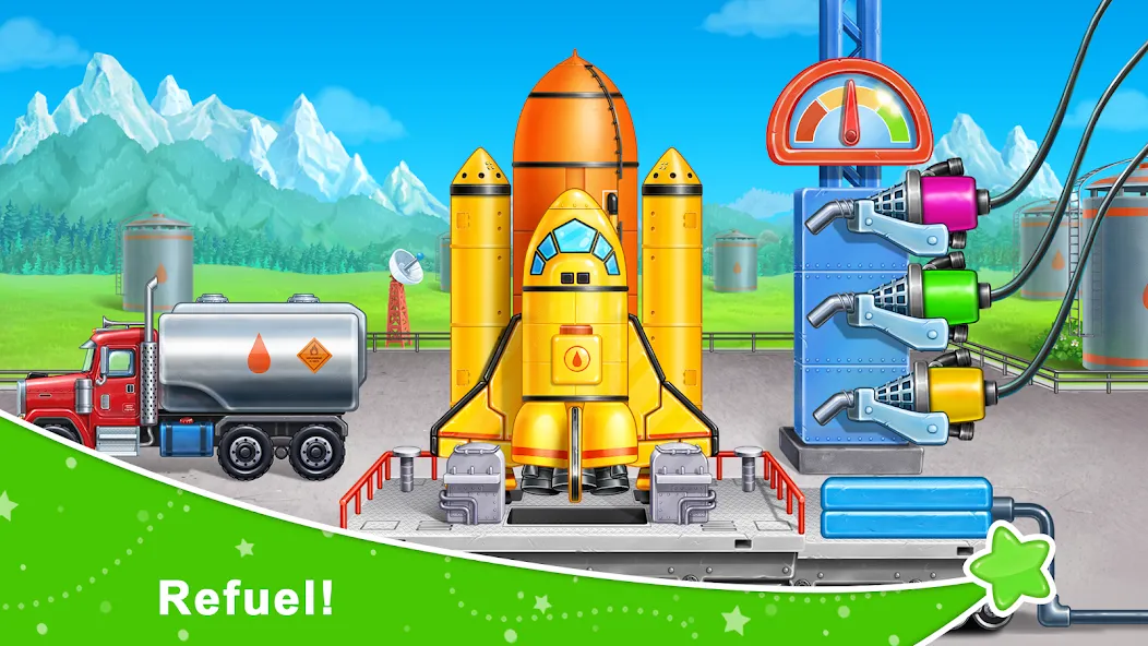 Rocket 4 space games Spaceship  [МОД Unlocked] Screenshot 2