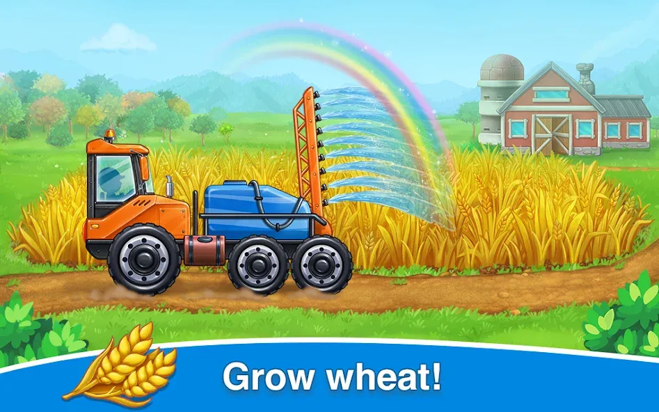 Farm land & Harvest Kids Games  [МОД Unlimited Money] Screenshot 3