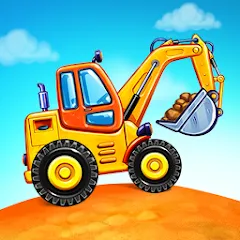 Скачать взломанную Truck games - build a house  [МОД Все открыто] - полная версия apk на Андроид