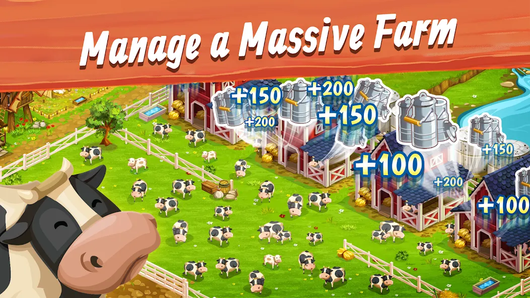 Big Farm: Mobile Harvest (Биг Фарм)  [МОД Menu] Screenshot 3