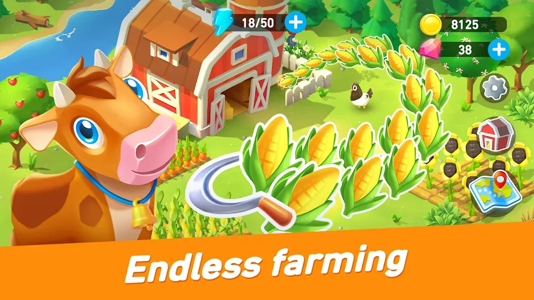 Goodville: Farm Game Adventure (Гудвилль)  [МОД Unlocked] Screenshot 4