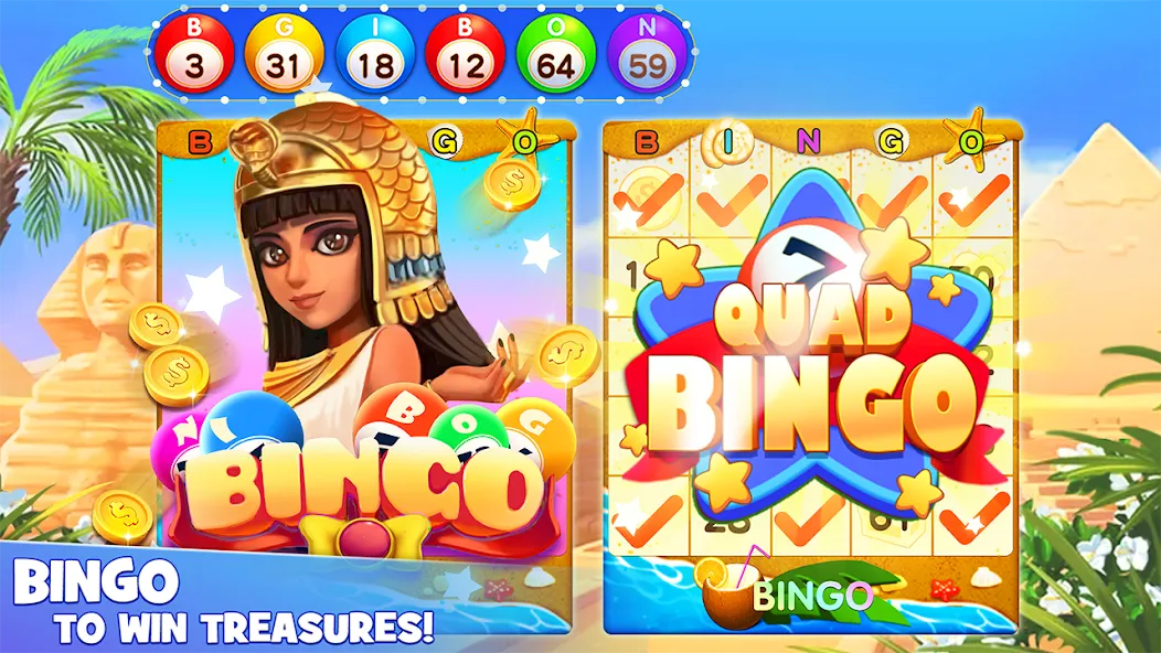 Bingo Lucky: Play Bingo Games (Бинго Лаки)  [МОД Mega Pack] Screenshot 5