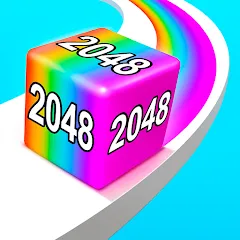 Взлом Jelly Run 2048 (Джелли Ран 2048)  [МОД Бесконечные монеты] - полная версия apk на Андроид