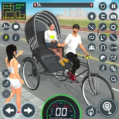 Взломанная BMX Cycle Games 3D Cycle Race (игры на велосипеде 3D гонка)  [МОД Бесконечные деньги] - последняя версия apk на Андроид