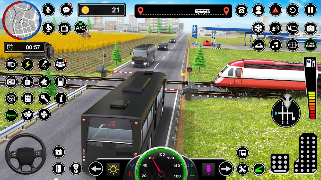 Bus Simulator - Driving Games  [МОД Menu] Screenshot 4