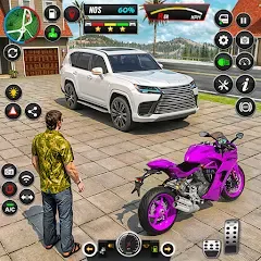 Взлом GT Bike Racing Game Moto Stunt (ДжиТи Байк Рейсинг Гейм Мото Стант)  [МОД Много денег] - полная версия apk на Андроид