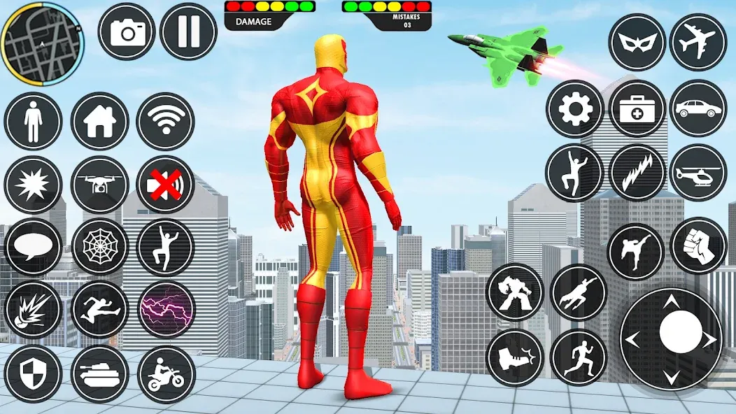 Rope Hero: Speed Hero Games (Роуп Хиро)  [МОД Меню] Screenshot 2