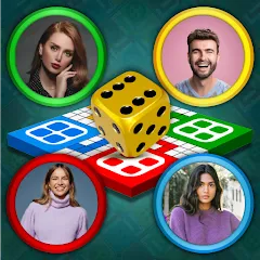 Скачать взлом Multiplayer Dice Ludo Games (Мультиплеер Дайс Лудо Игры)  [МОД Бесконечные монеты] - стабильная версия apk на Андроид