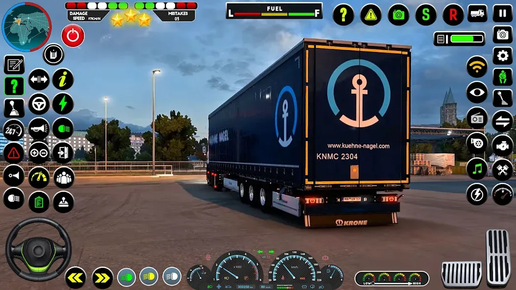 Truck Driving Euro Truck Game  [МОД Unlimited Money] Screenshot 3