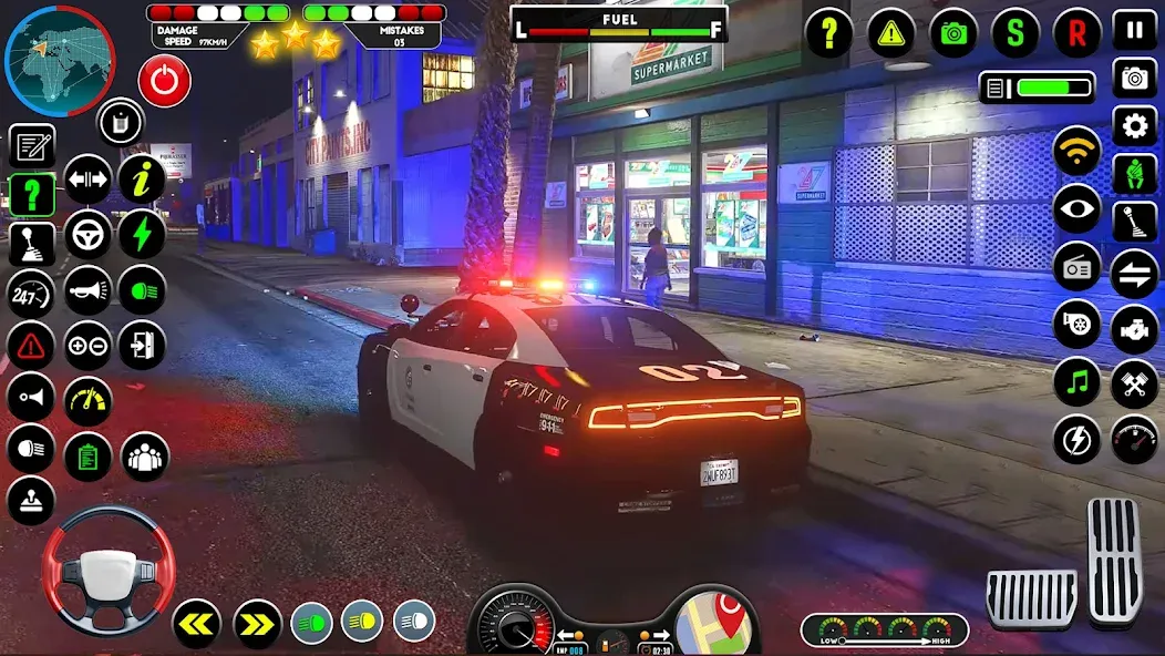 NYPD Police Car Parking Game  [МОД Бесконечные деньги] Screenshot 4