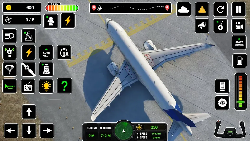 Pilot Simulator: Airplane Game  [МОД Меню] Screenshot 4