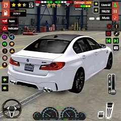 Скачать взломанную Car Driving Game - Car Game 3D (Кар Драивинг Геим)  [МОД Unlimited Money] - стабильная версия apk на Андроид