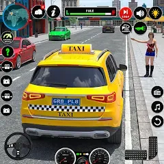 Скачать взломанную Russian Taxi Driving Simulator  [МОД Бесконечные монеты] - полная версия apk на Андроид