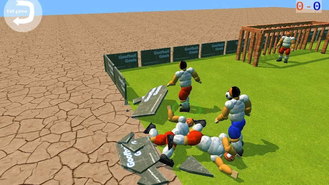 Goofball Goals Soccer Game 3D (Гуфбол Голз Соккер Гейм 3Д)  [МОД Mega Pack] Screenshot 2