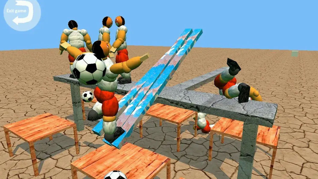 Goofball Goals Soccer Game 3D (Гуфбол Голз Соккер Гейм 3Д)  [МОД Mega Pack] Screenshot 5