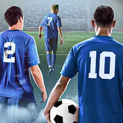 Скачать взломанную Football Rivals: Soccer Game (Футбольные соперники)  [МОД Бесконечные деньги] - последняя версия apk на Андроид