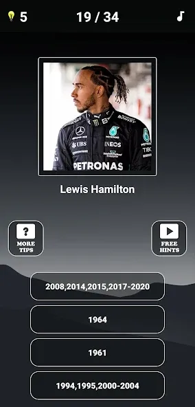 Formula 1:Guess F1 Driver Quiz  [МОД Все открыто] Screenshot 4