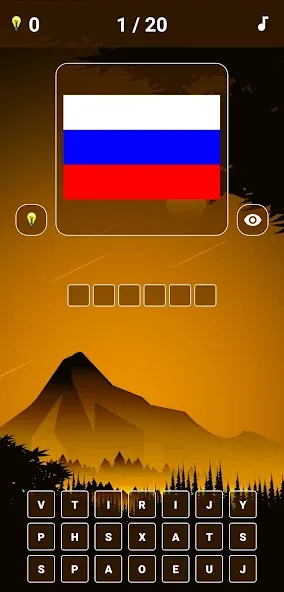 Geography Quiz - World Flags 1  [МОД Много монет] Screenshot 2