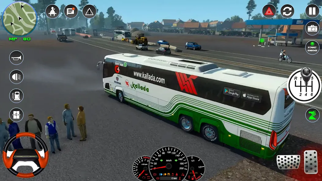 Bus Simulator 2023 - City Bus  [МОД Бесконечные деньги] Screenshot 4