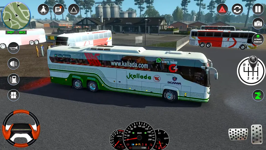 Bus Simulator 2023 - City Bus  [МОД Бесконечные деньги] Screenshot 5