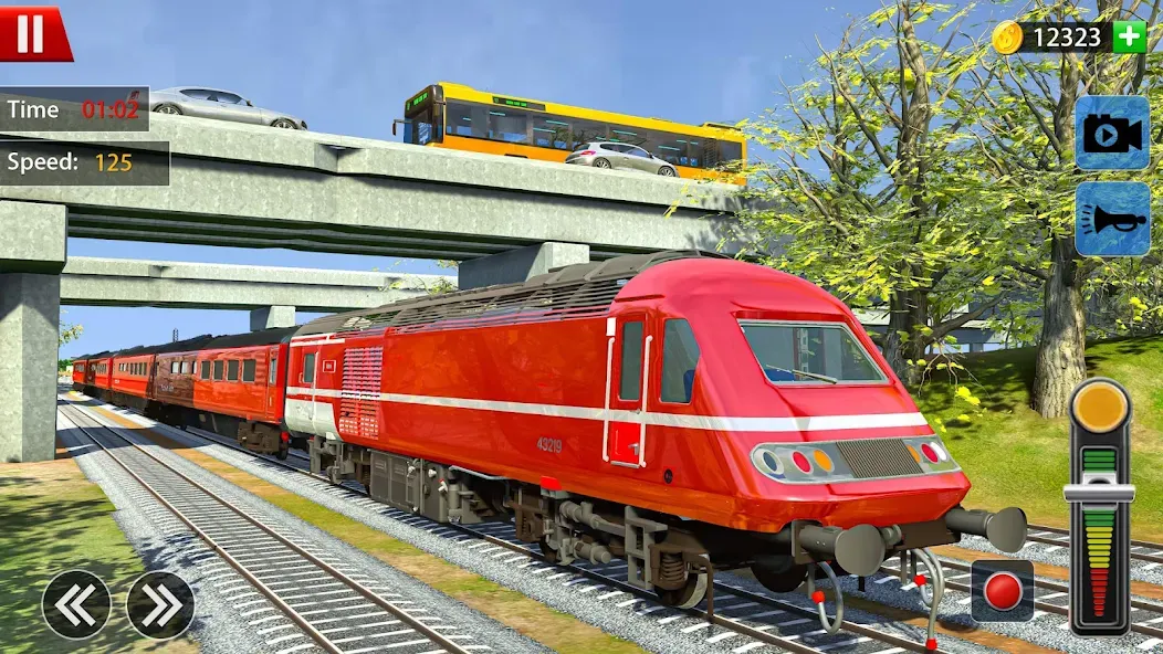 Train Driver Simulator Game  [МОД Mega Pack] Screenshot 1