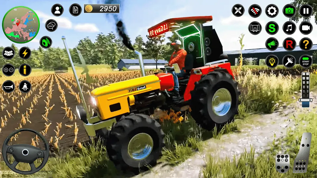 Real Farmer Tractor Drive Game (Фармер Трактор 3Д Фермерские Игры)  [МОД Unlimited Money] Screenshot 3