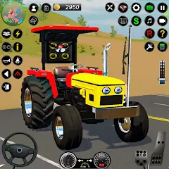 Взлом Real Farmer Tractor Drive Game (Фармер Трактор 3Д Фермерские Игры)  [МОД Unlimited Money] - полная версия apk на Андроид