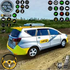 Взломанная City Taxi Games Taxi Simulator (Русские такси игры на автомобилях)  [МОД Menu] - последняя версия apk на Андроид