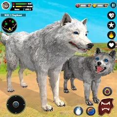 Взломанная Wild Wolf Simulator Games  [МОД Много денег] - стабильная версия apk на Андроид