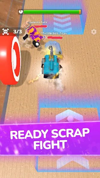 Scrap Robot Fighting (Скрап Робот Файтинг)  [МОД Бесконечные деньги] Screenshot 3