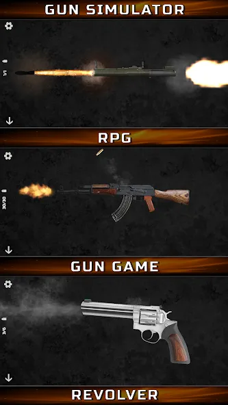 Gun Simulator : Tough Guns  [МОД Mega Pack] Screenshot 2