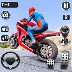 Скачать взлом Spider Bike Stunt 3D Mega Ramp  [МОД Бесконечные деньги] - последняя версия apk на Андроид