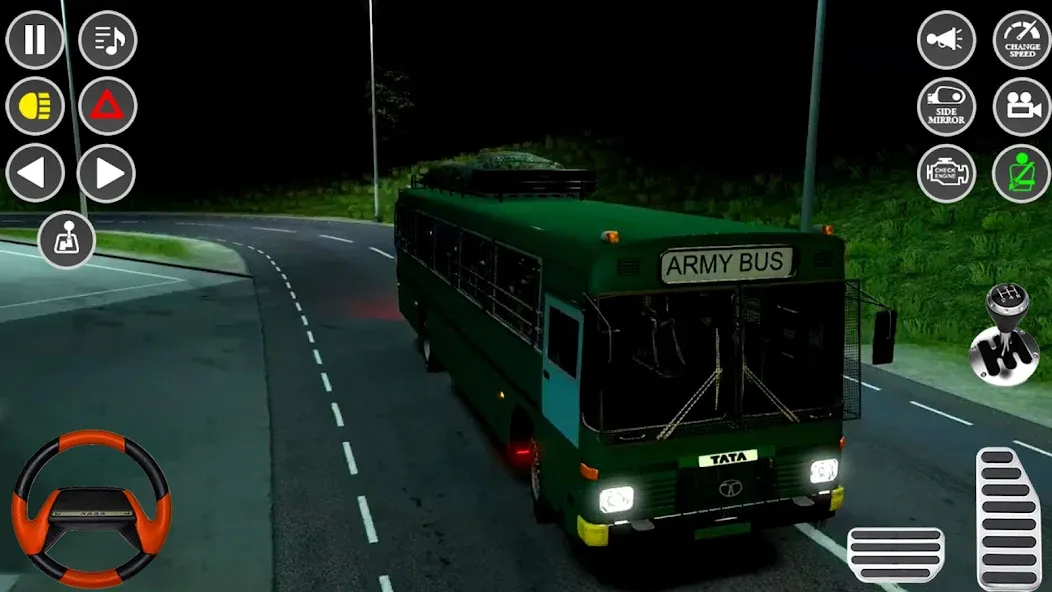 US Military Coach Simulator 3D  [МОД Много монет] Screenshot 5