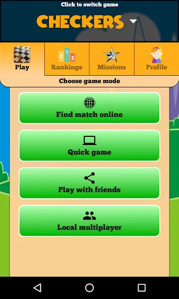 Checkers Online - Duel friends (Чеккерс Онлайн)  [МОД Все открыто] Screenshot 3