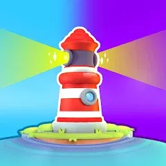 Скачать взломанную Lighthouse Island (Лайтхаус айленд)  [МОД Unlocked] - полная версия apk на Андроид