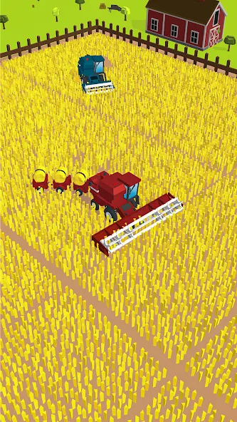 Harvest.io – 3D Farming Arcade  [МОД Бесконечные монеты] Screenshot 2