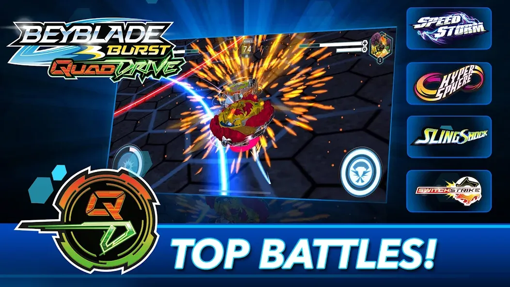 BEYBLADE BURST app (Бейблейд Брст приложение)  [МОД Много монет] Screenshot 1